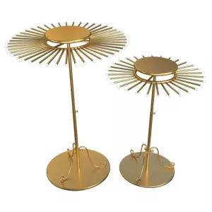 회전식 스 목도리 원형 옷걸이 행거 진열대 거치대