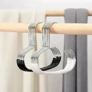 논슬립 스틸 링 옷걸이 5P 모자 스카프 넥타이 정리대 다용도 고리