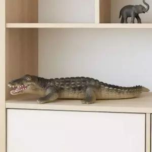정글마을악어모형전시실매장장식촬영소품