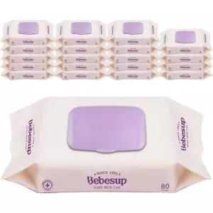 베베숲 트러스트 캡형 물티슈 80매x 20개입