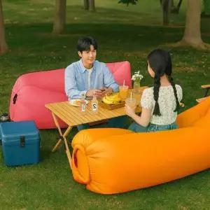 [알티피아]아웃도어 실내 1인용 해먹의자 에어소파 빈백 쿠션