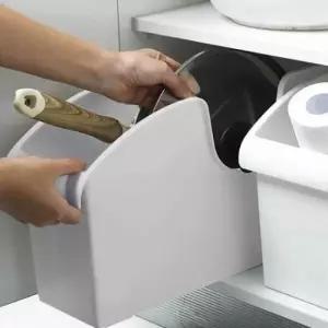 ( )그레이 수납 정리함 틈새정리함 바퀴수납함