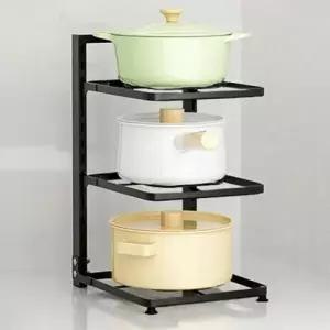 ( )후라이팬 정리대 접시 잔솔 3단 정리 그릇 냄비거치대