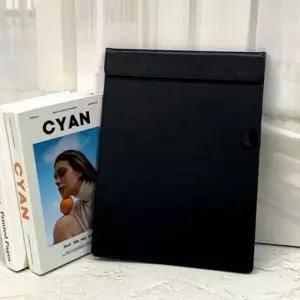 [문구/오피스] 판떼기 인조가죽 자석 결재판 A4 A4자석보드 서류판 블랙 메뉴판 클립보드 이면지자석패드