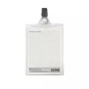 [문구/오피스] 명찰 플로엠 집게 세로형 100개입