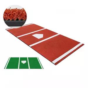 타자 바닥 매트 야구 훈련 교고 배팅 학교 피칭