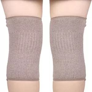 니트 캐시미어 무릎 워머 수면 보온대 보호대 부드럽고 편안한 소매 랩 패드 관절 보온 밴드