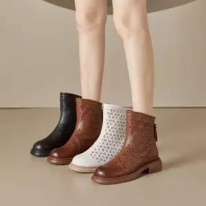 여름 워커 부츠 로퍼 망사 캐주얼 여성 통굽여름워커