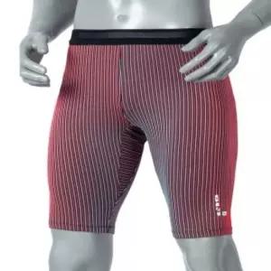 러닝타이즈반바지(이너팬티)(M)(블루레드)헬스복