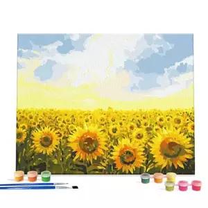 DIY 명화 그림그리기 세트 황금빛 해바라기 40x50