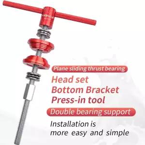 호환  자전거 도구 헤드셋 베어링 도구 산악 도로 자전거 헤드셋 설치 도구 프레스 핏 BB 더블 베어링 조립