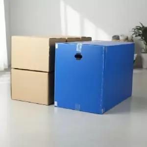 튼튼한 플라스틱 이사박스 11호 대용량 정리함 수납박스 다용도 보관함