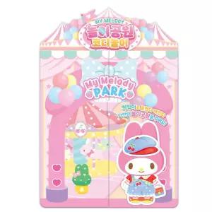 학산문화사 코디놀이 산리오캐릭터즈 공원 마이멜로디역할 인형놀이 찍찍이 놀이 장난감
