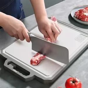 ( )주방 스테인레스 316 양면도마 다용도 칼갈이 강판