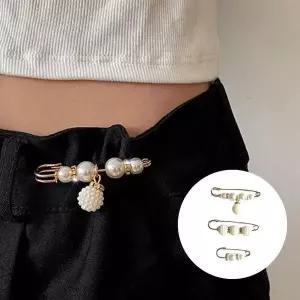 진주핀 허리둘레 조절 옷수선 3P세트 다용도핀