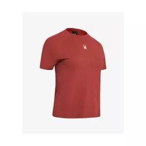 스파이더 SPYDER 여성 트레이닝 펀칭 반팔 티셔츠 SPHFCNRS251WCOR 466055