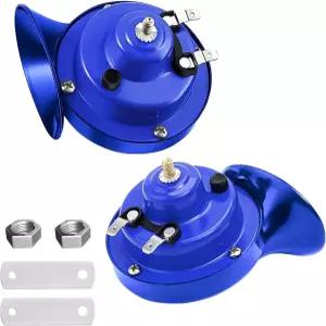 트럭용 기차 경적 - 130 DB 슈퍼 라우드 보트 마린 12V 방수 전기 달팽이 자동차 에어 오토바이 키트