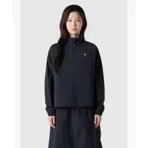 르꼬끄 LECOQ 여성 스트레치 우븐 루즈핏 홑겹 자켓 - 블랙 QR122OJK22 QR122OJK22_BLK0 461694