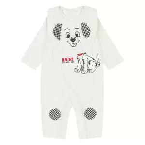 디즈니베이비 [24년 봄상품 디즈니 베이비] 달마시안우주복(턱받이)(O/흰색)(79R117504)