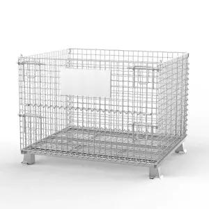 메쉬파레트 철파렛트 바스켓 접이식 망카 롤테이너