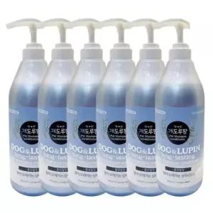 [RIZPICK]강아지 순한 샴푸 린스 플로랄향 1000ml 6P 애견 목욕 반려견목욕샴푸