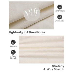 마직 남성 반바지 4인치 캐주얼 데일리웨어 엘라스틱 허리밴드 남성용