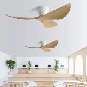 천장 선풍기 실링팬 A1 슬림 우드 에어로 거실