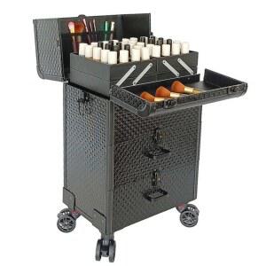 메이크업박스 캐리어 화장품 미용 3층 수납함 리치 프로페셔널 분리형 여성용 화장품캐리어