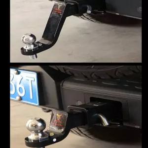 트레일러 마운트볼 카라반 히치 콜로라도 자동차 후크 장치 견인장치 볼 견인볼 높이조절