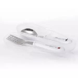 [에이치플러스몰]알프스팜프렌즈 어린이 스푼 포크 케이스 세트