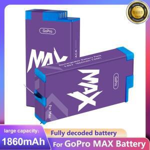 고품질 1860mAh GoPro Max 충전 배터리 360 파노라마 스포츠 카메라 액세서리