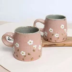 [골드스마일]커피컵 카페라떼잔 집들이세트 300ml 찻잔세트