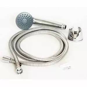 [골드스마일]메탈 샤워 세트 크롬 2M