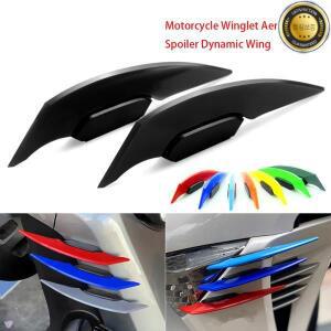 혼다 포르자 125 R1250gs 디오 R6 야마하 오토바이용 유니버설 모터사이클 윙렛 스포일러 장식 스티커