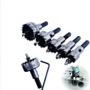 홀쏘 세트 드릴 비트 구멍 톱 금속 홀소 홀커터 초경