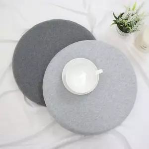메모리폼 원형 식탁 카페 의자 방석 쿠션 면방석 린넨방석 원형방석 코튼방석 식탁방석 의자방석