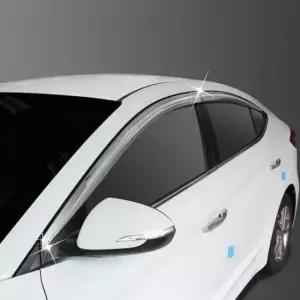 [CAR] 크롬썬바이져 햇빛가리개 빗물차단 아반떼AD 4P D-202