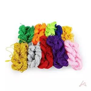 공예실 재료 실팔찌 매듭실(1mm) 437080