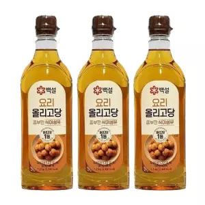 백설 요리 올리고당 1.2kg x 3개