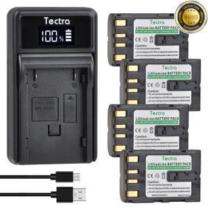 BN-V408U 배터리 JVC GR-D230US GR D30 캠코더 용 1100mAh 7.2V