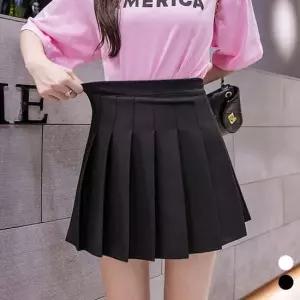 밴딩 주름 플리츠 테니스 치마 스커트 LM-0318