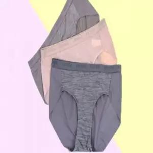 아로니아 여성 심리스 속옷 여자 햄라인 누디 라인 요가 필라테스 팬티 3종 세트