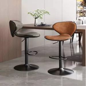 홈바 벤치형 철제 프레임 포인트 바텐더 카페 스타일