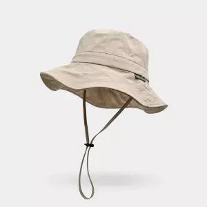 모자 페도라 벙거지 캠핑 낚시 모자 스트링 버킷햇