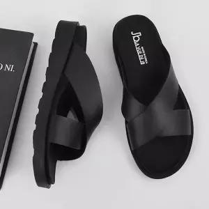 x선 스트랩 인솔폼 남성슬리퍼 편한 쿠션샌들 컴포트화 남성실내화