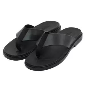 남성 블랙 조리 슬리퍼 국내생산 심플 키높이 쪼리 샌들 남성실내화