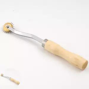 스티칭룰렛 나무손잡이 스티치 룰렛