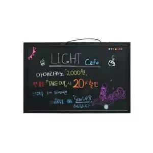 LED 형광 보드판 네온보드 블랙보드 40x60cm 칠판