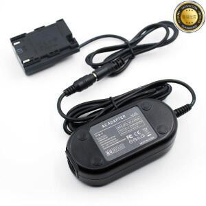 ACK E6 카메라 어댑터 공급 DR-E6 DC 커플러 LP-E6 Canon EOS 60D 7D 5D Mark II 용 더미 배터리