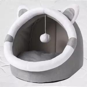 고양이 하우스 캣하우스 겨울용 고양이집 쿠션방석